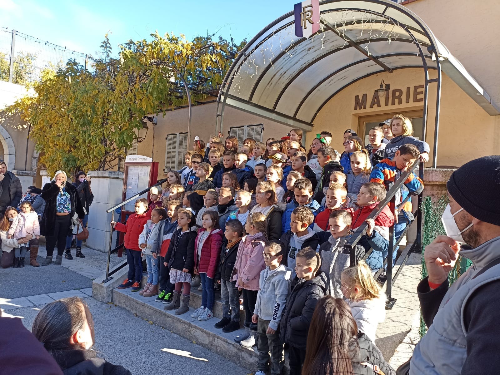 Chant des enfants de l'école