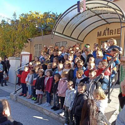 Chant des enfants de l'école