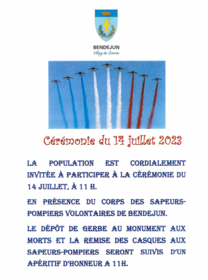 14 juillet 2023