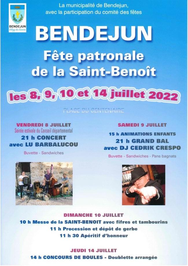 2022 st benoit affiche